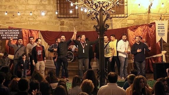 Una de las chirigotas participantes.