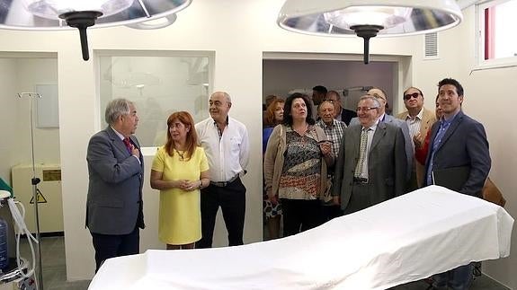 Inaugurada la nueva enfermería de la plaza de toros coincidiendo con el congreso de cirugía taurina