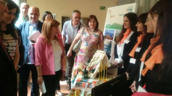 Exposición de uno de los proyectos.