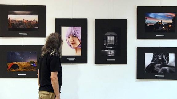 Algunas de las fotos de la exposición.