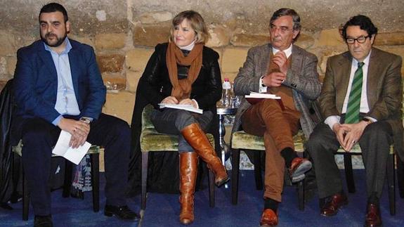 Francisco Javier Ruiz Ramos, Adela Tarifa, Arsenio Moreno y Miguel Viribay.
