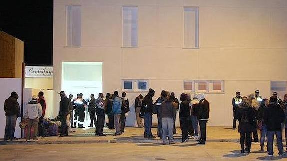 Vista del albergue de Úbeda.