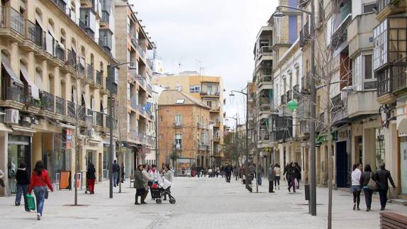 Ocurrió este lunes en la calle Obispo Cobos.