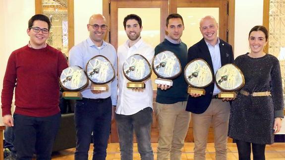 Galardonados con los Premios JAC de la Juventud.