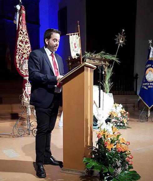 José Manuel Almansa pronunció el pregón de la romería