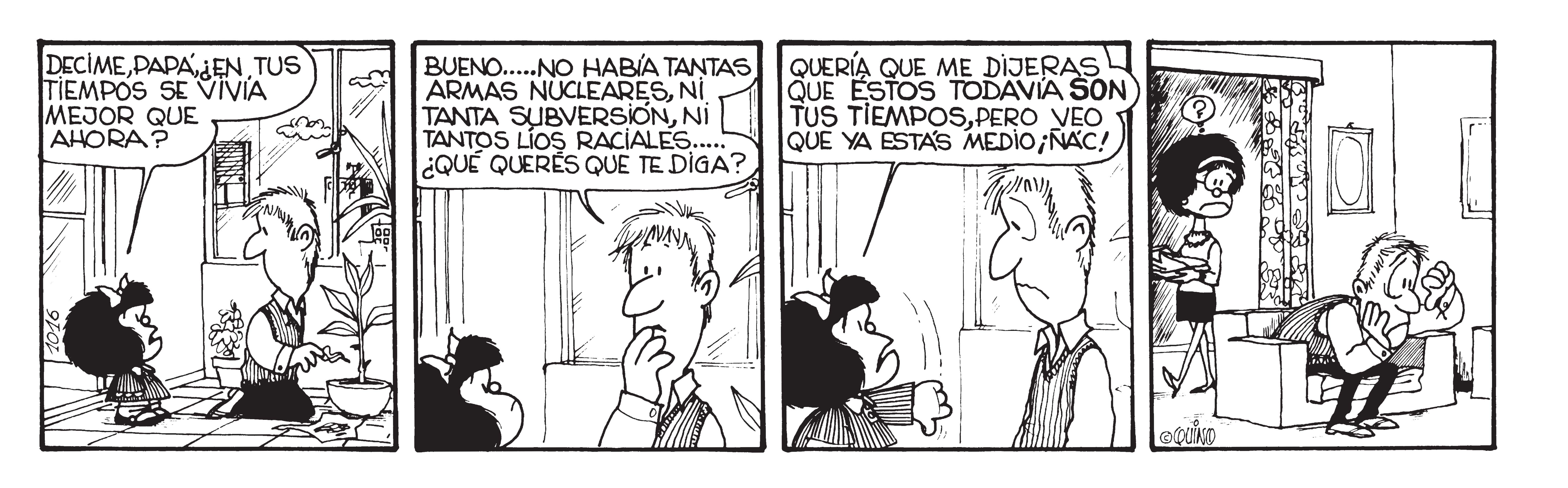 Mafalda, viñeta a viñeta