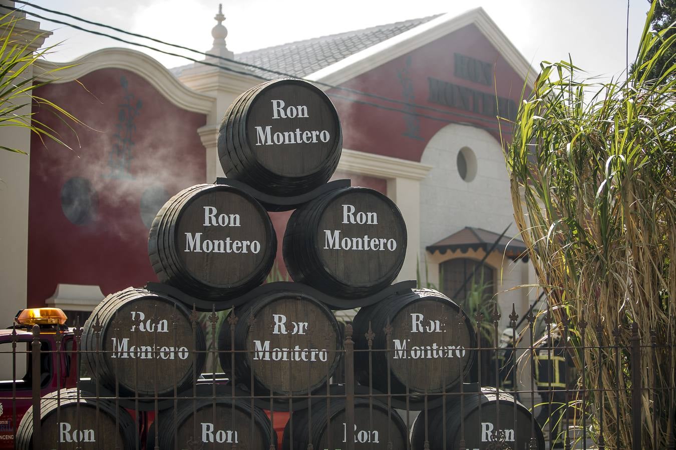 Incendio en Ron Montero