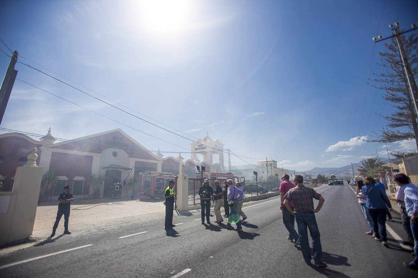 Incendio en Ron Montero