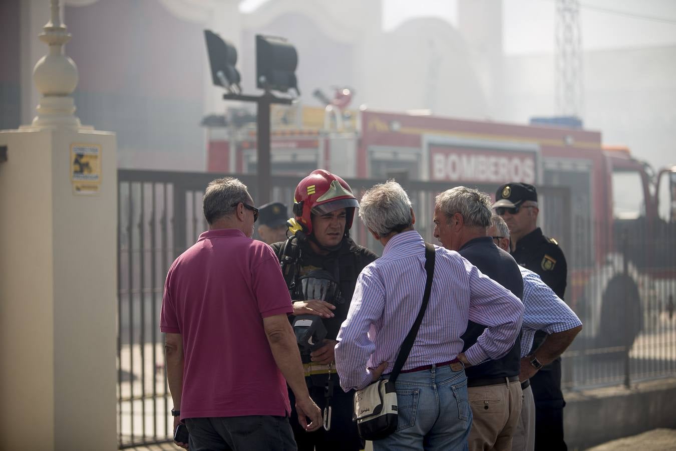 Incendio en Ron Montero