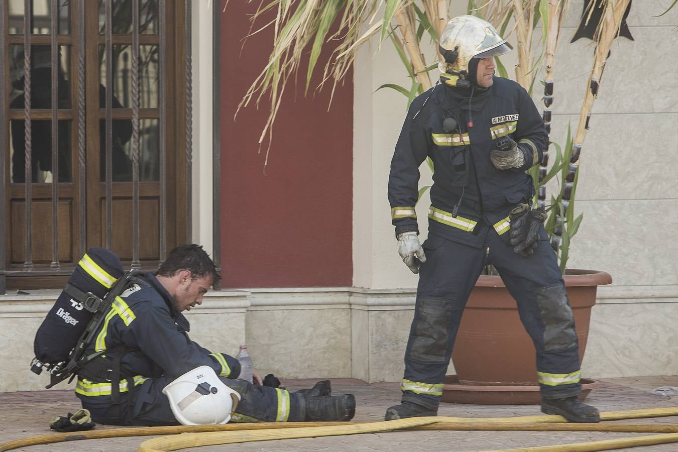 Incendio en Ron Montero