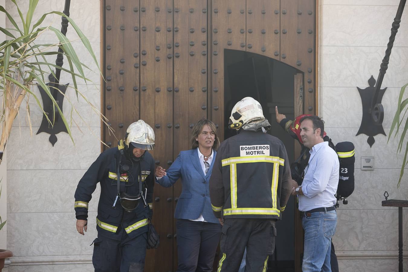 Incendio en Ron Montero