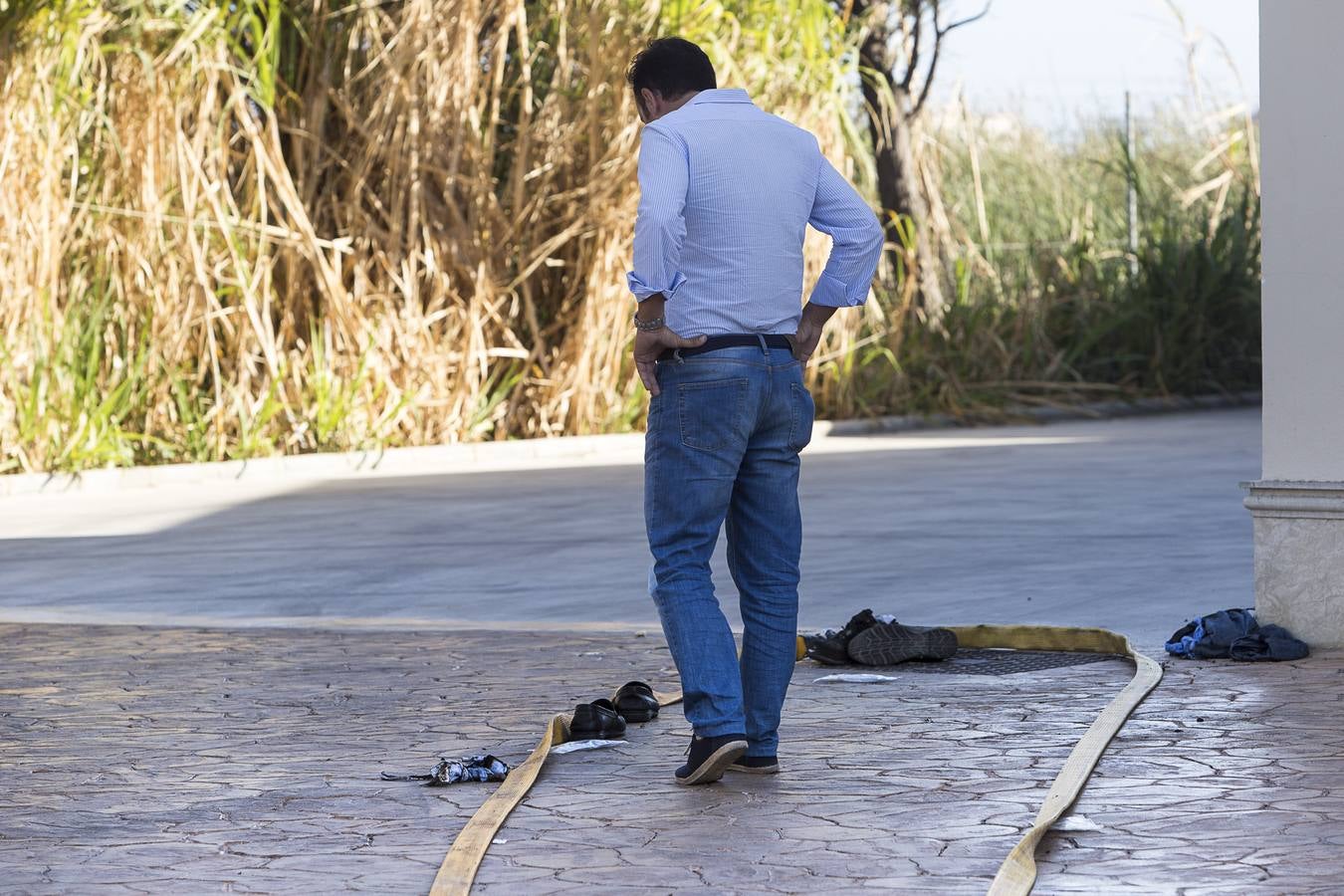 Incendio en Ron Montero
