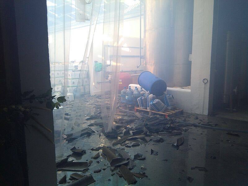 Incendio en Ron Montero