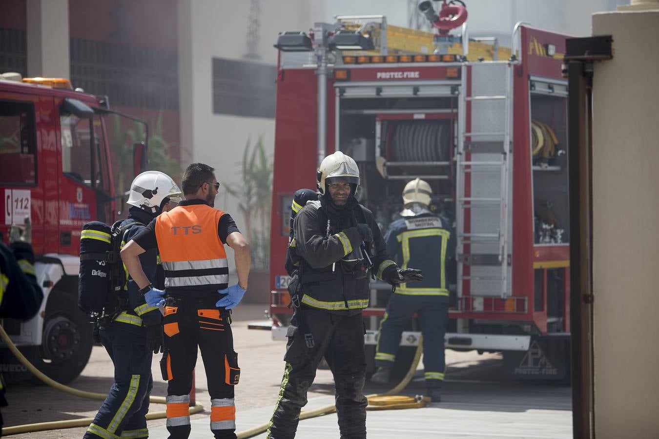 Incendio en Ron Montero