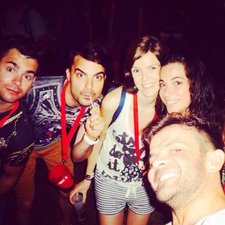 Que suene la música. Gustavo Arroyo y sus colegas, en el Low Festival de Benidorm.