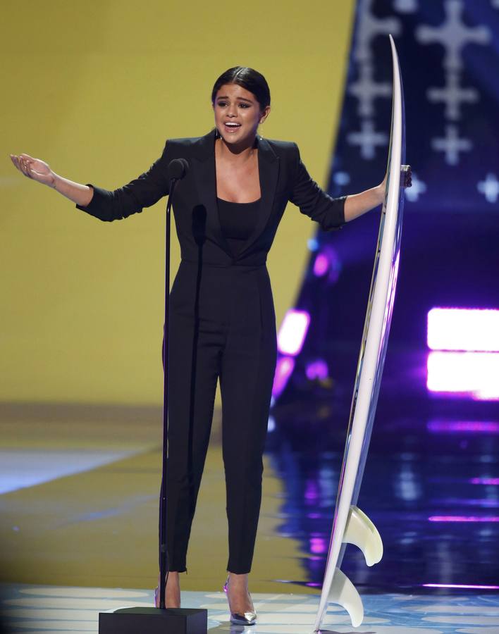 La cantante y actriz Selena Gomez.