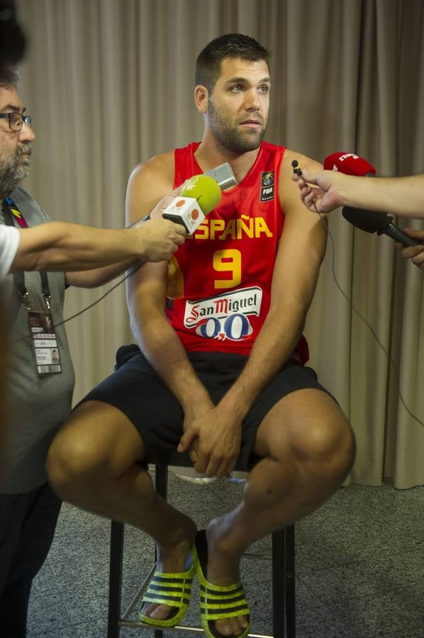 La Selección Española de Baloncesto en Granada