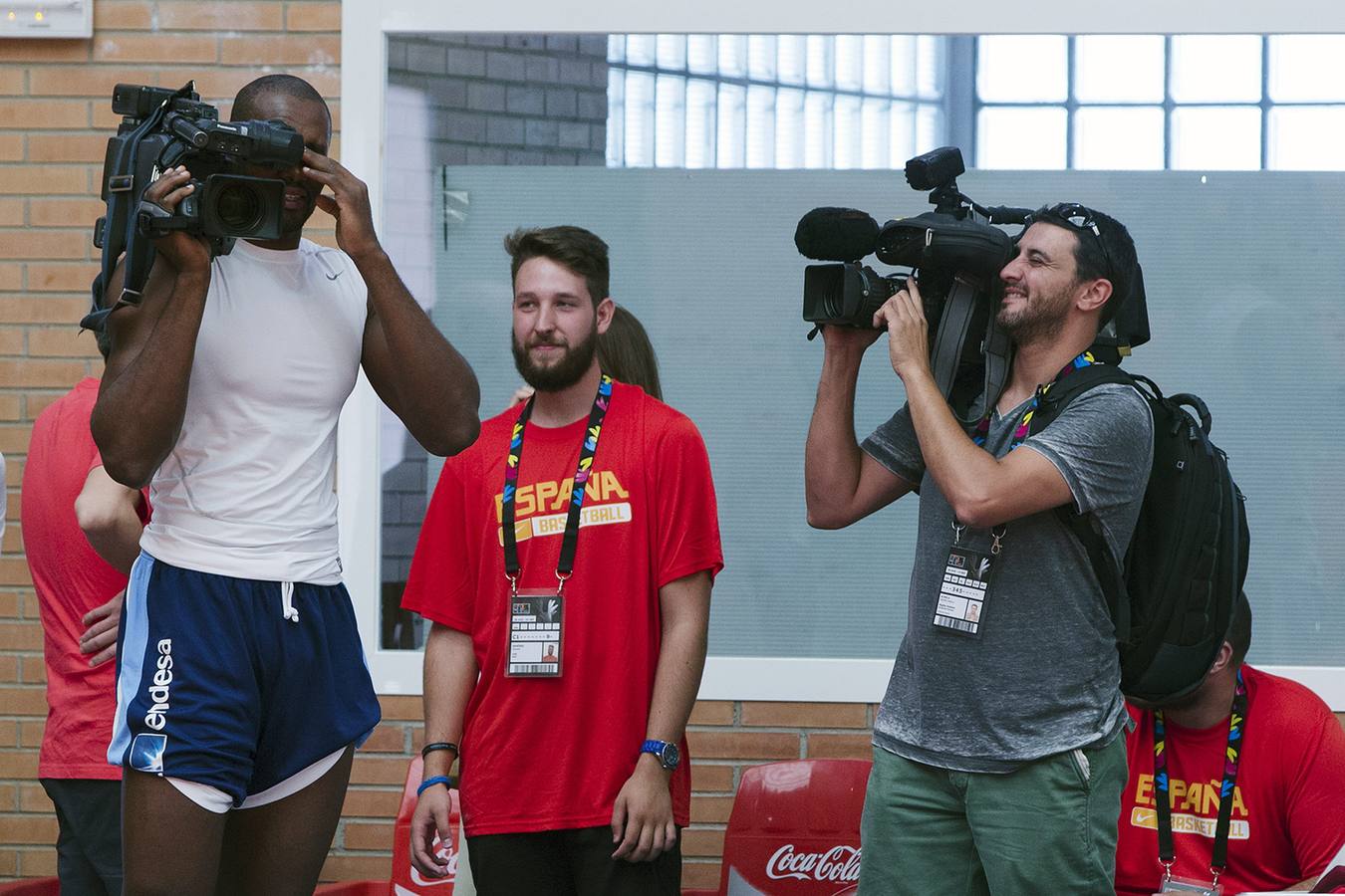 La Selección Española de Baloncesto en Granada