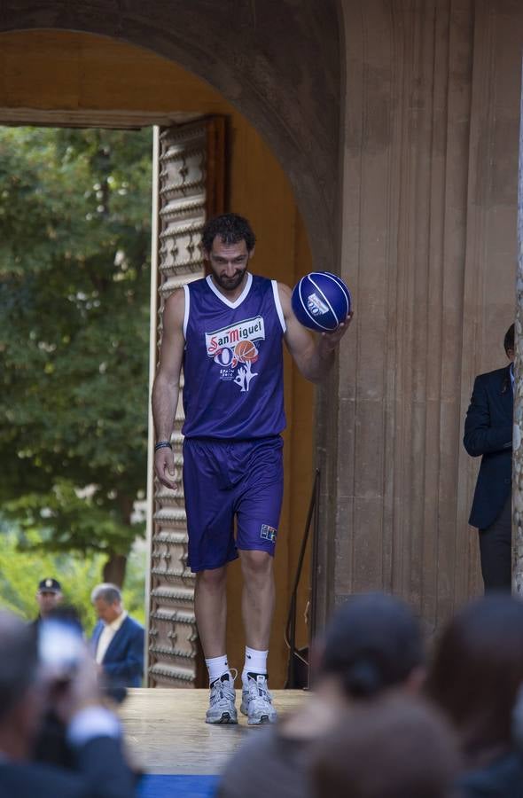 La Selección Española de Baloncesto en Granada