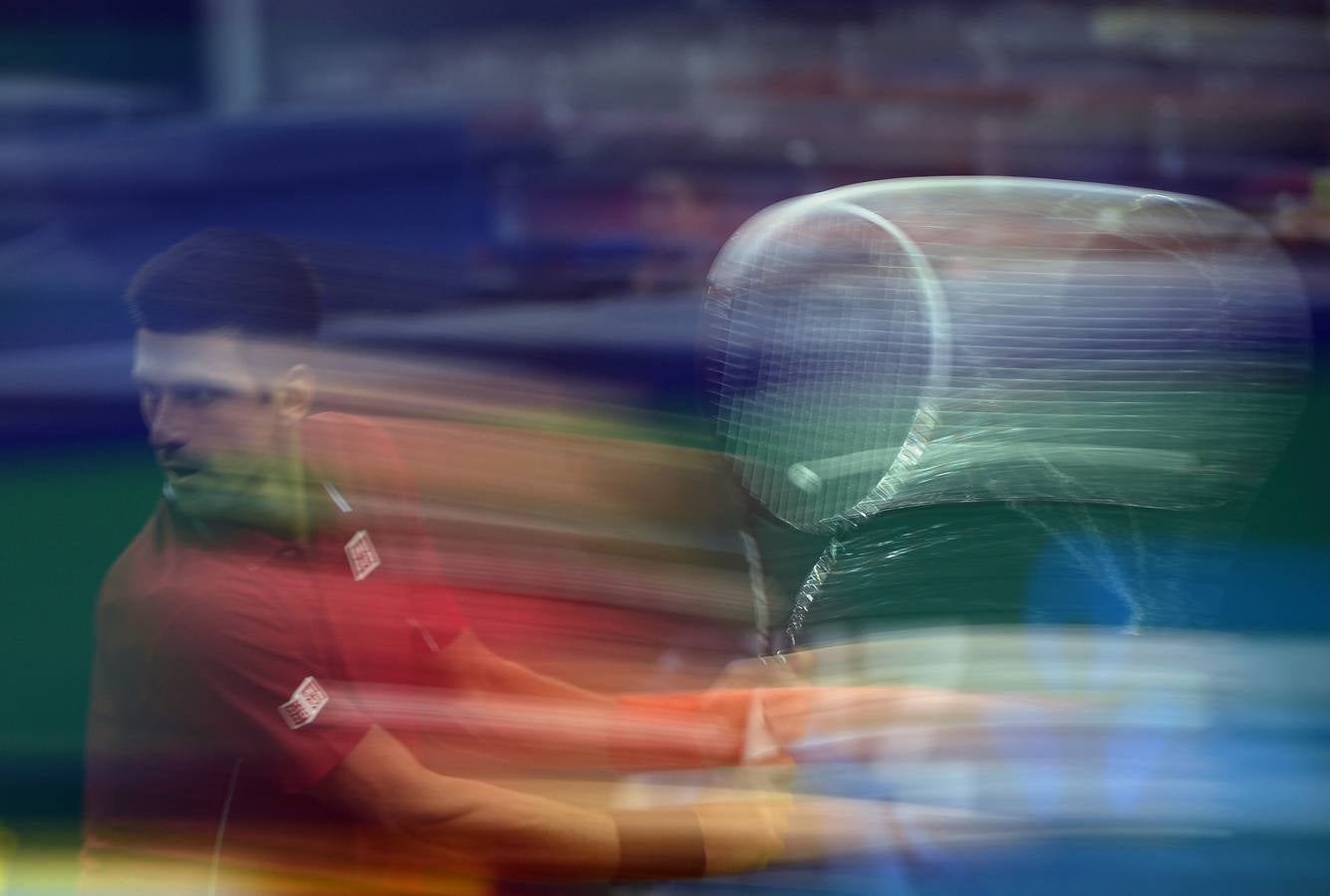 Partido de individuales en el torneo de tenis Masters de Shanghai 1000 se celebró en el Estadio de Tenis Qizhong en Shanghai.