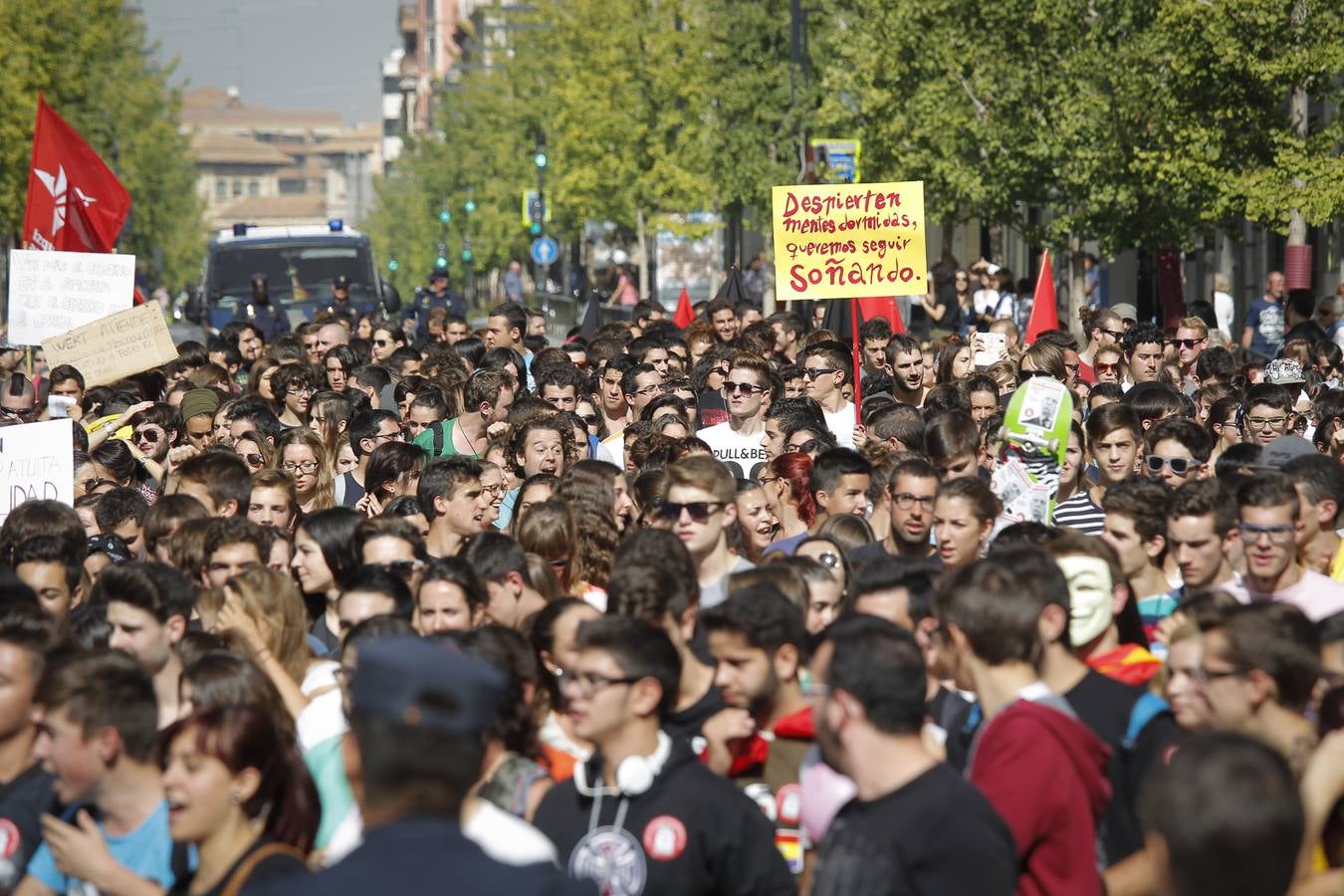 Manifestación estudiantil