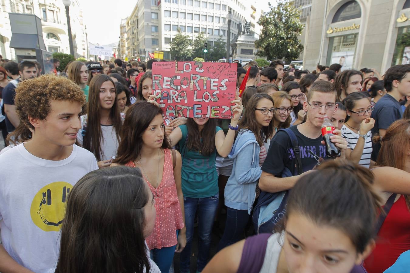 Manifestación estudiantil