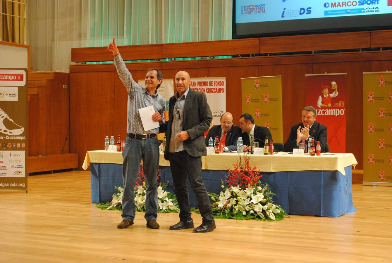 Gala de clausura del XXVII Gran Premio de Fondo Diputación