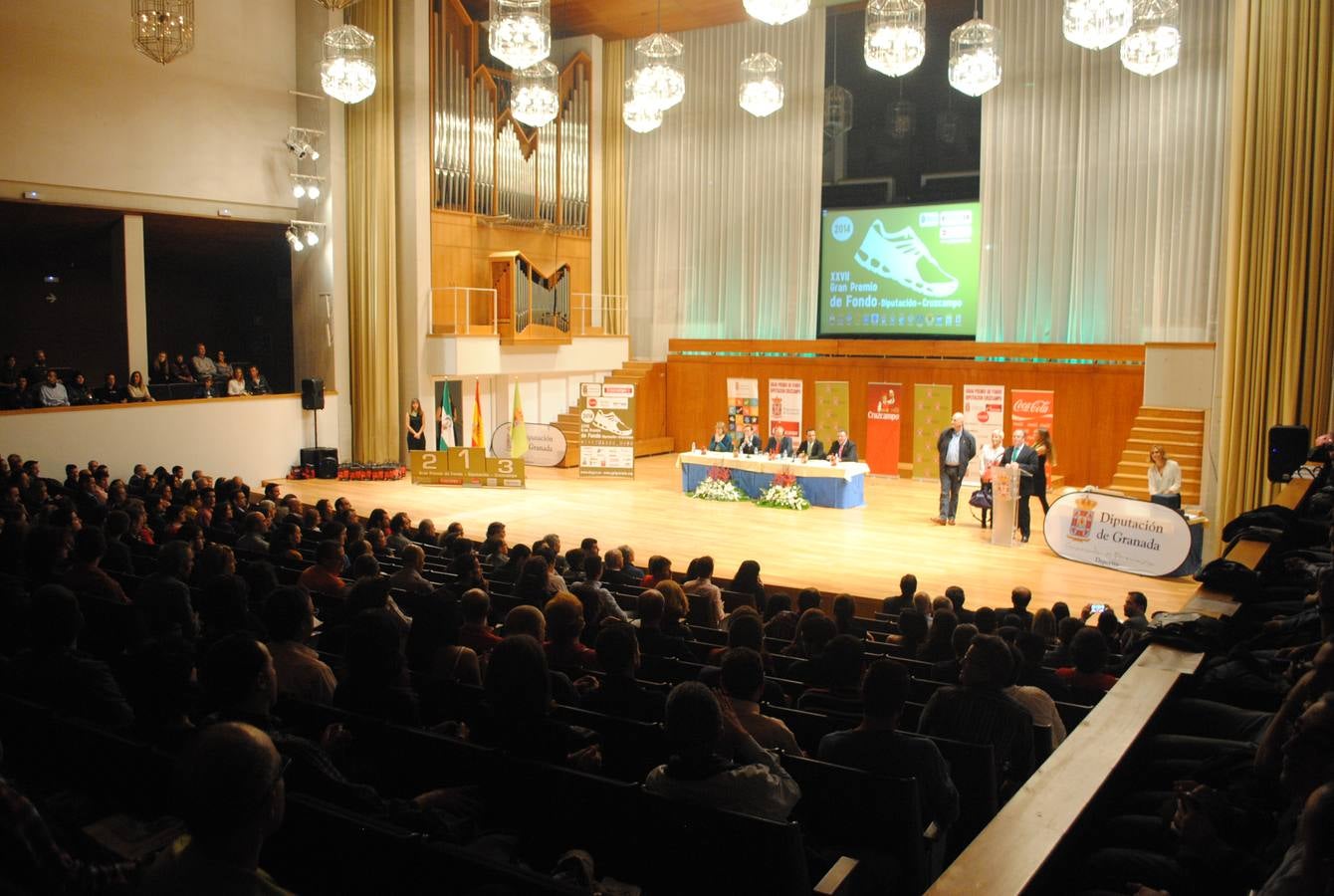 Gala de clausura del XXVII Gran Premio de Fondo Diputación