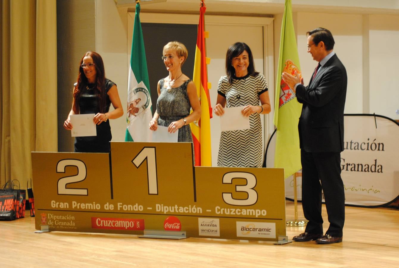 Gala de clausura del XXVII Gran Premio de Fondo Diputación