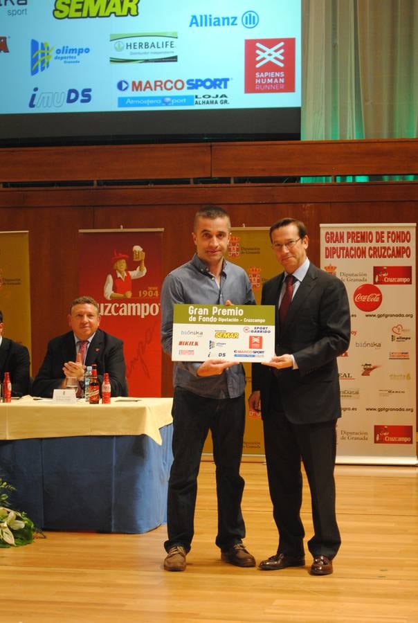 Gala de clausura del XXVII Gran Premio de Fondo Diputación