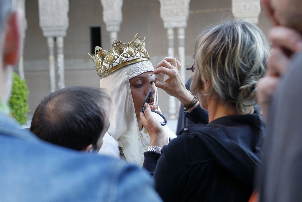 Así fue el rodaje de Isabel en Granada