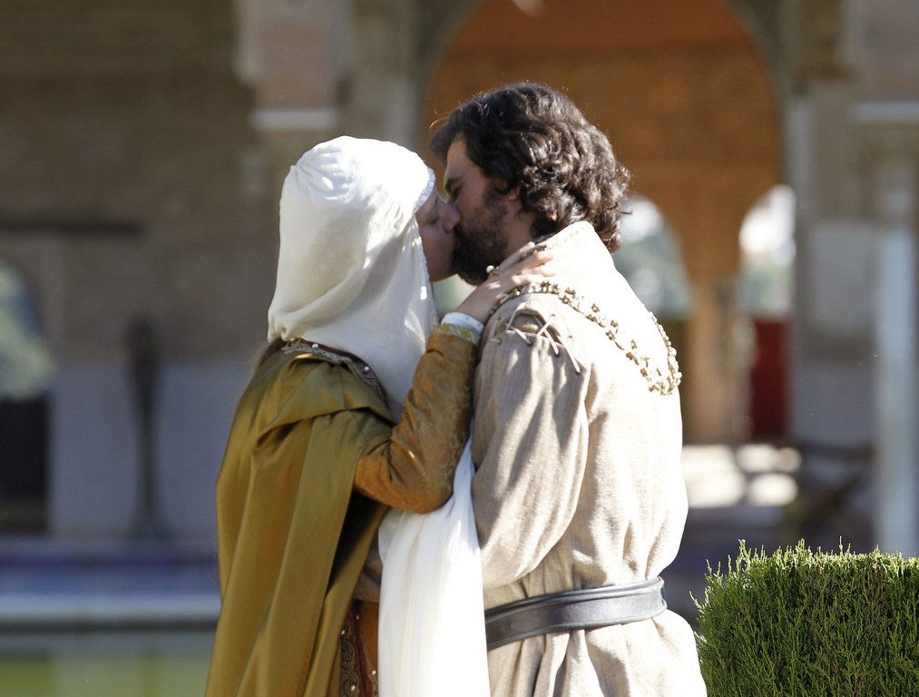 Así fue el rodaje de Isabel en Granada