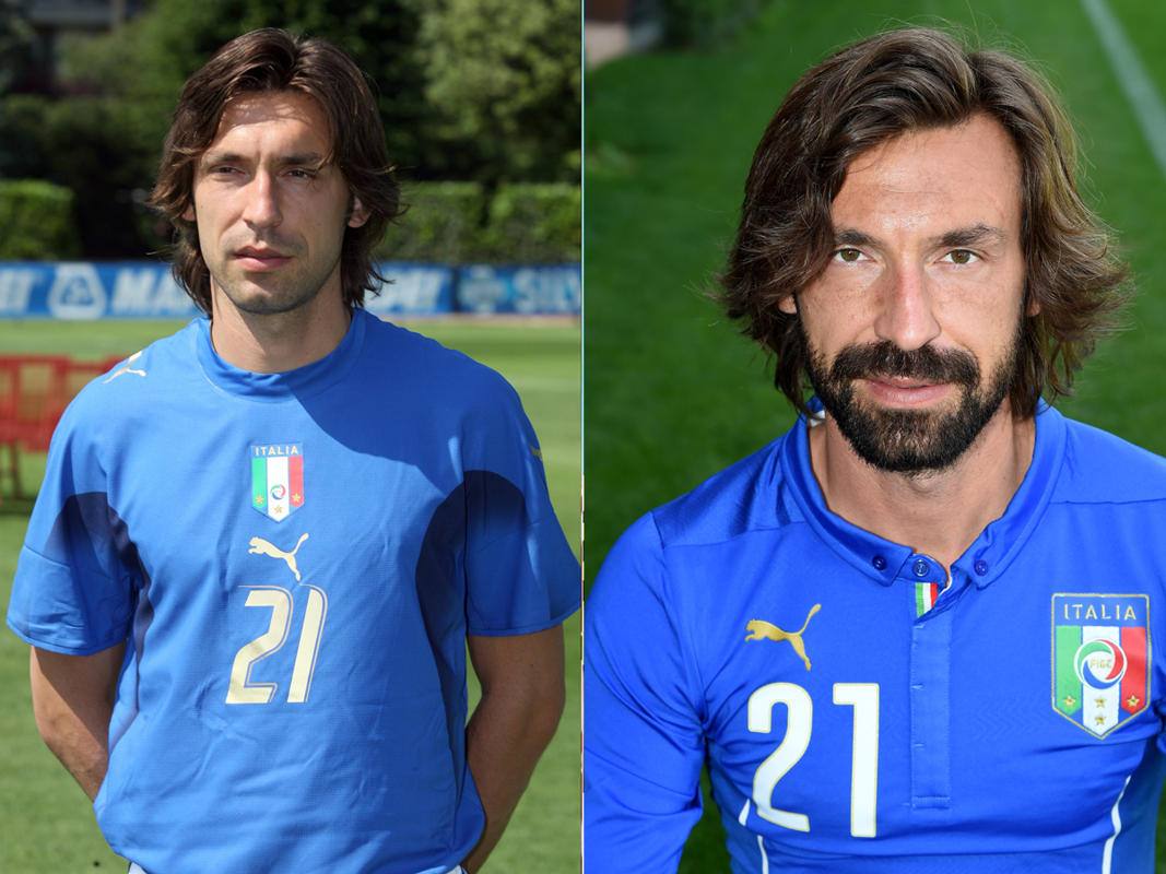 El antes y después de los futbolistas: Cristiano Ronaldo, Messi, Piqué y compañía