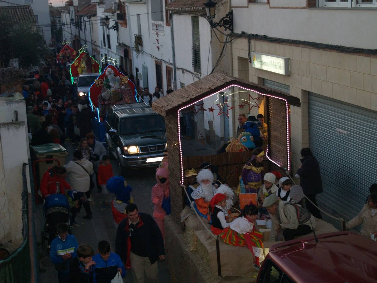 La cabalgata en Gójar.