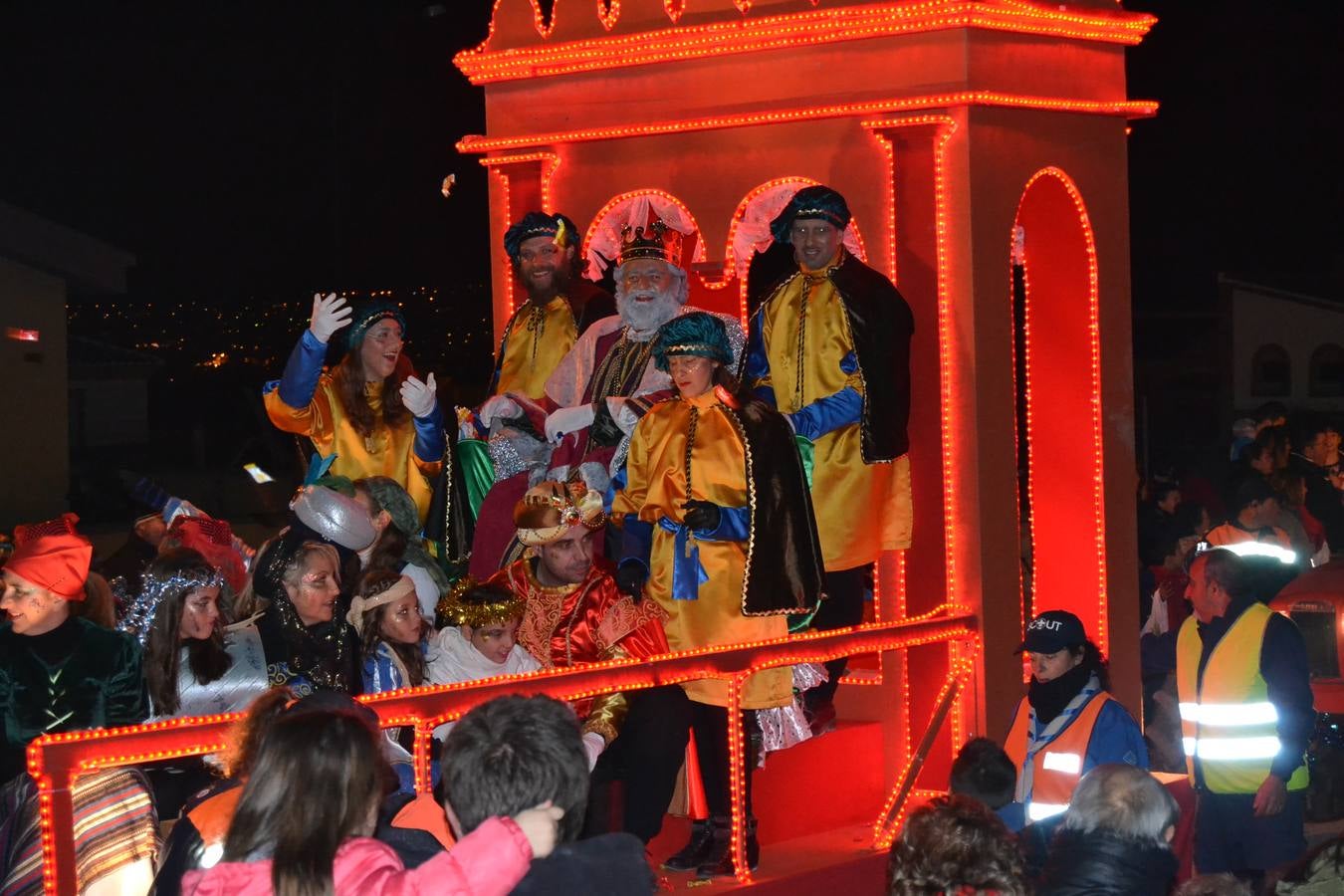 Los Reyes Magos en La Zubia.