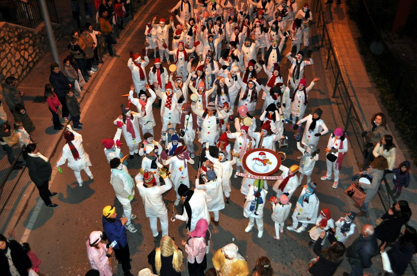 Las carrozas en Loja.