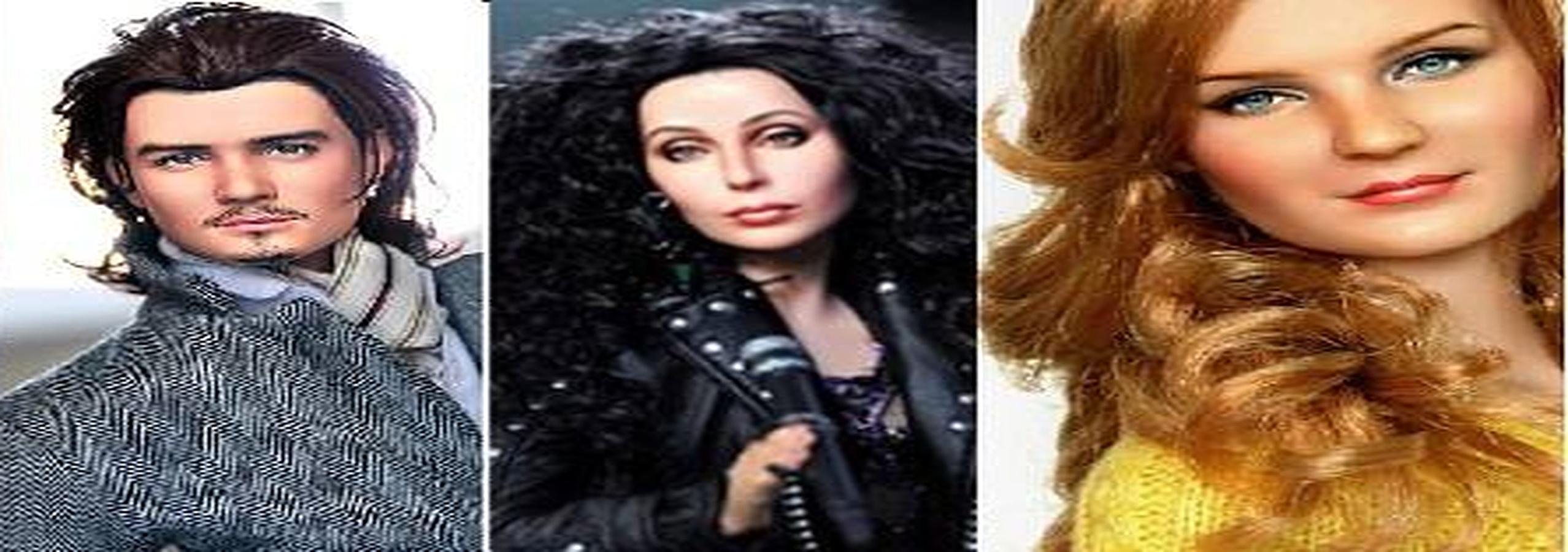 Orlando Bloom y Cher. 