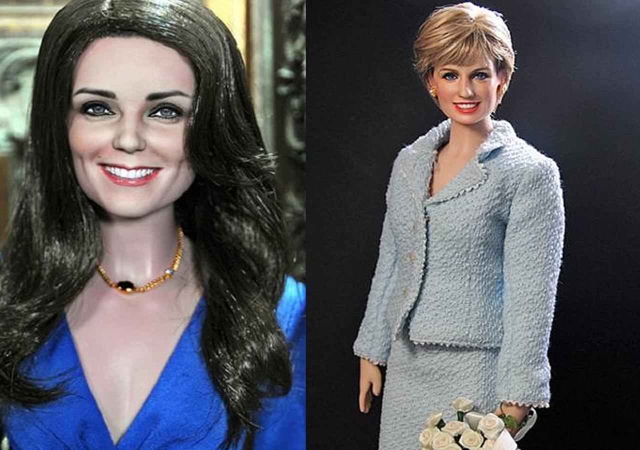 Kate Middleton y Lady Di. 