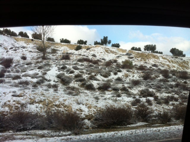 Así ha amanecido Darro.