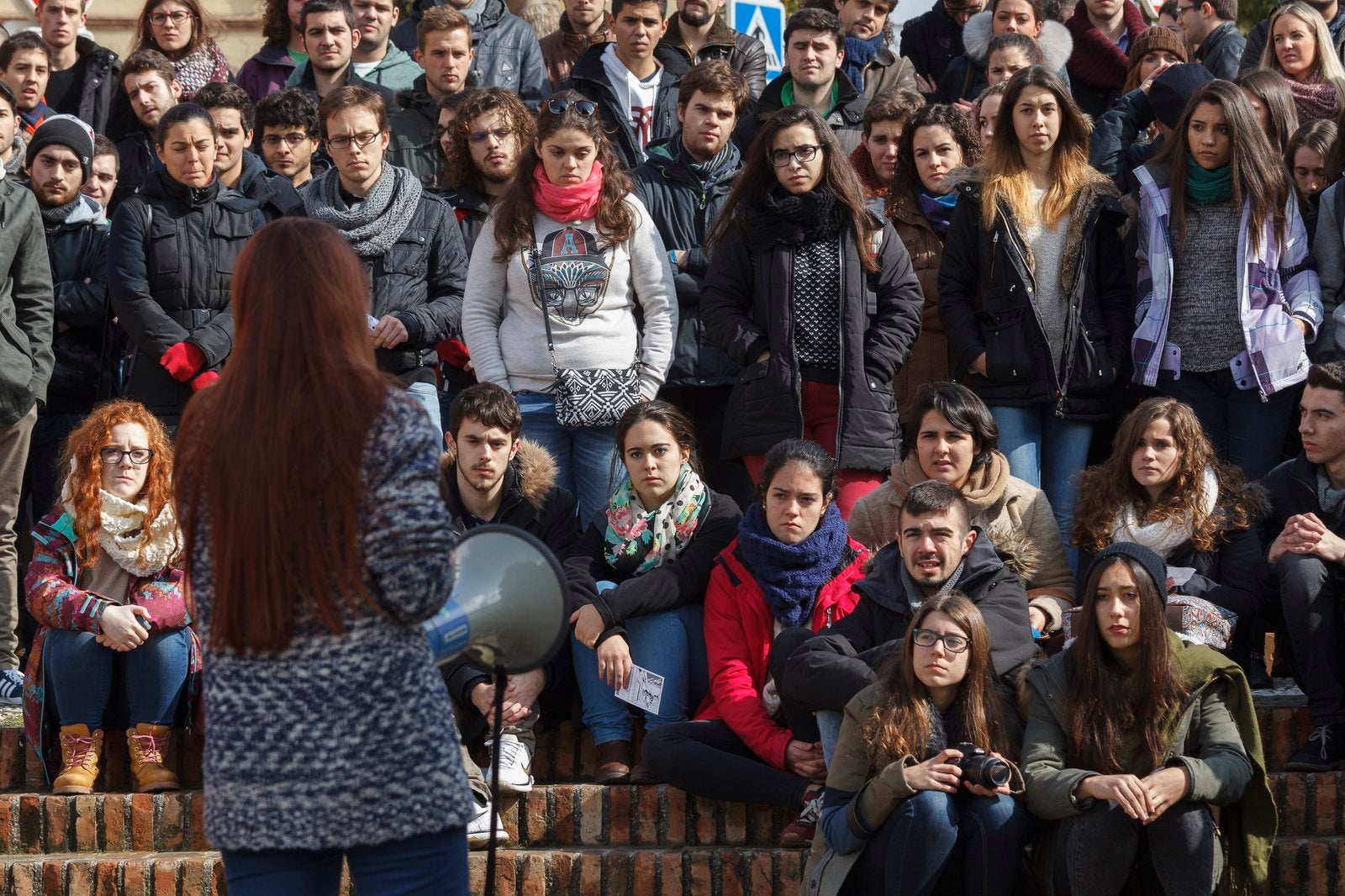 Estudiantes de Arquitectura piden en la calle la mudanza al Realejo