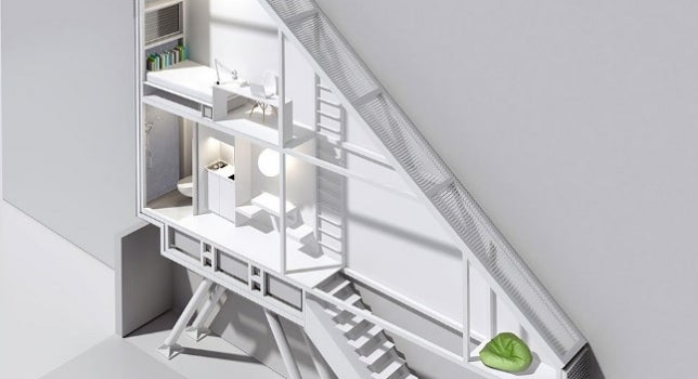 ¿Vivirías en la casa más estrecha del mundo de solo 14 metros cuadrados?