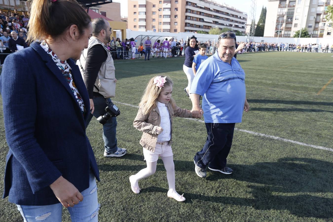 Una fiesta &#039;futbolera&#039; para la pequeña Triana