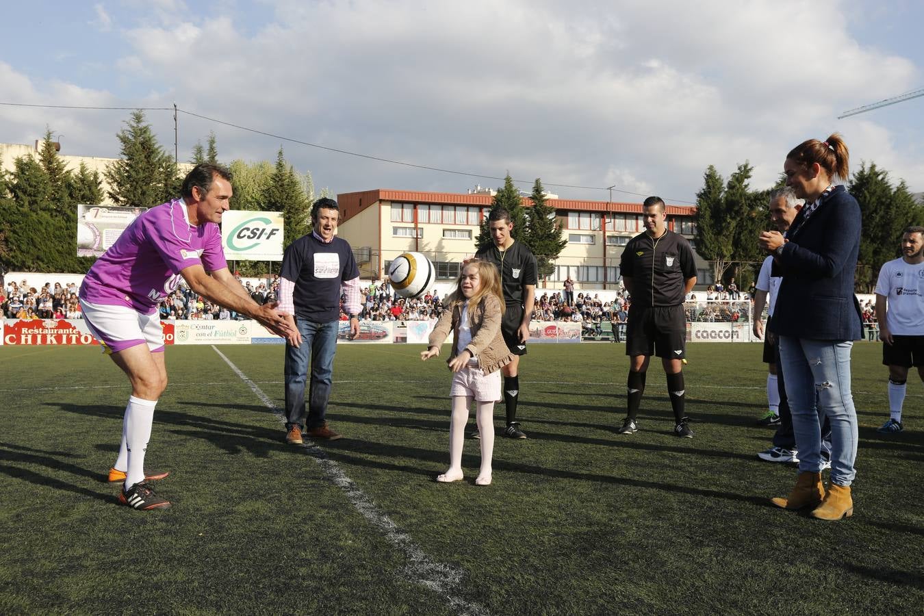 Una fiesta &#039;futbolera&#039; para la pequeña Triana