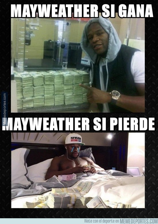 Los mejores memes del combate de boxeo Mayweather VS Pacquiao