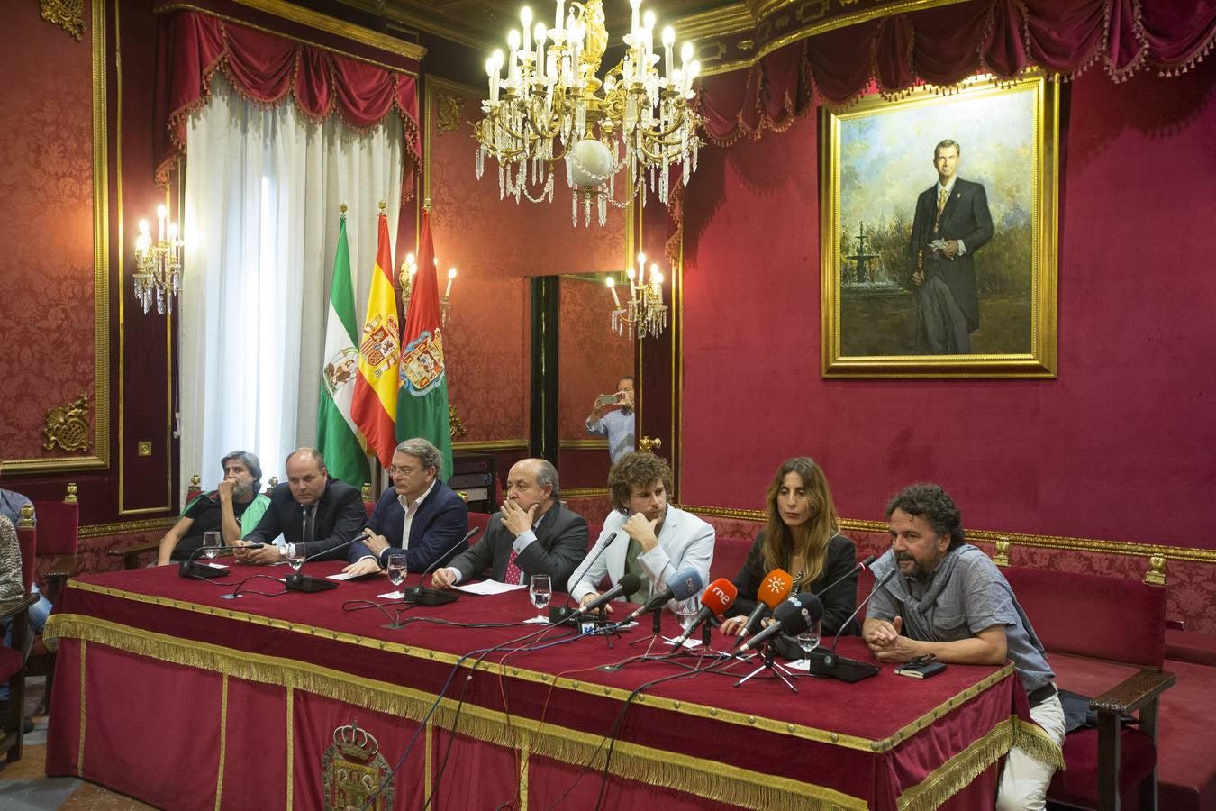 Granada acoge el rodaje de la serie de TVE &quot;Carlos Rey Emperador&quot;