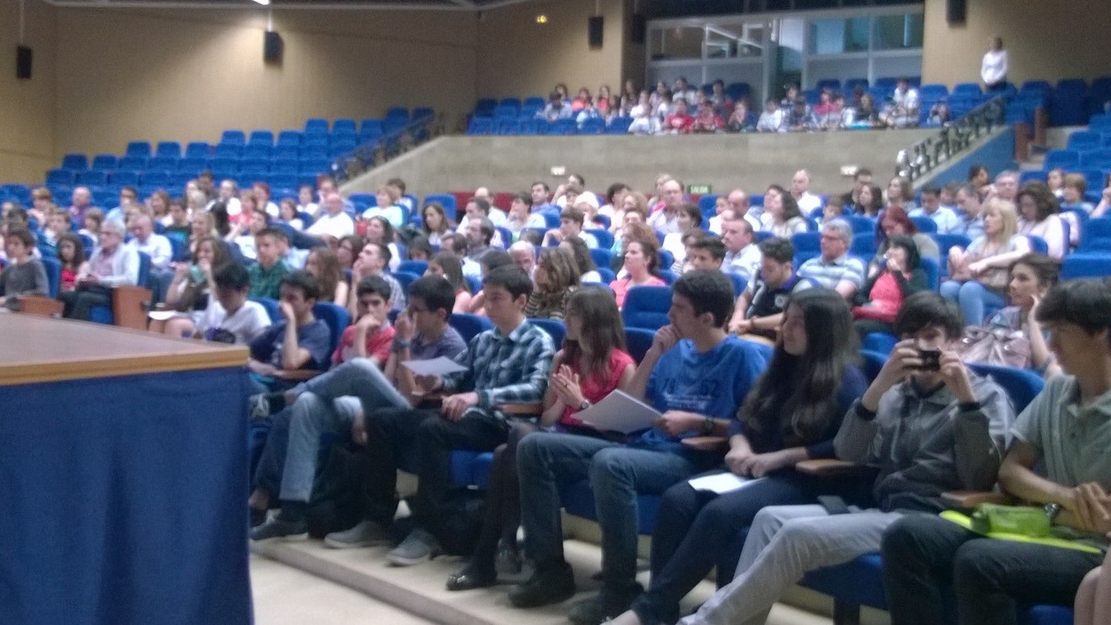 Clausura del curso de Estalmat