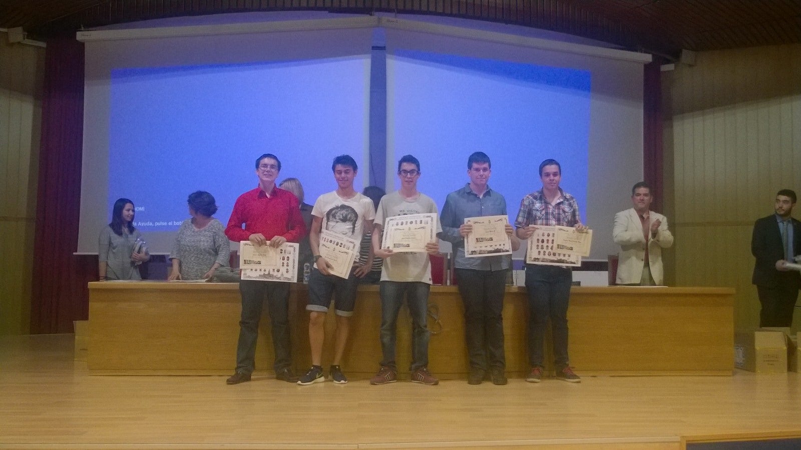Clausura del curso de Estalmat