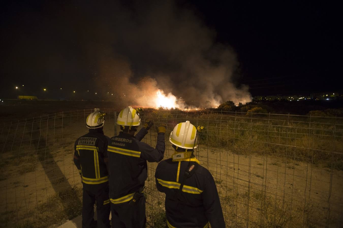 Controlado el incendio en la zona de Albayda