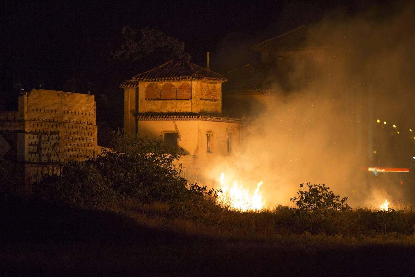 Controlado el incendio en la zona de Albayda