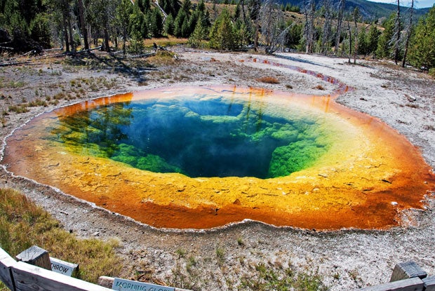 Morning Glory Hole (Wyoming, EEUU). 